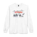 Stowe, Vermont Après-ski Long Sleeve Shirt - Mountain Retro Skiing-2