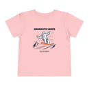 Mammoth Lakes, California Yeti Snowboard Toddler Tee-6