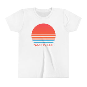 Nashville, Tennessee Youth Shirt - Retro 80s Nashville Kid's T-Shirt