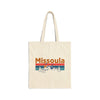 Missoula, Montana Tote Bag - Cotton Canvas Missoula Bag