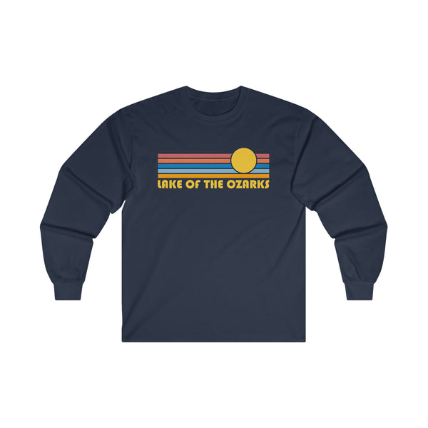 Lake of the Ozarks, Missouri Long Sleeve Shirt - Retro Unisex Shirt