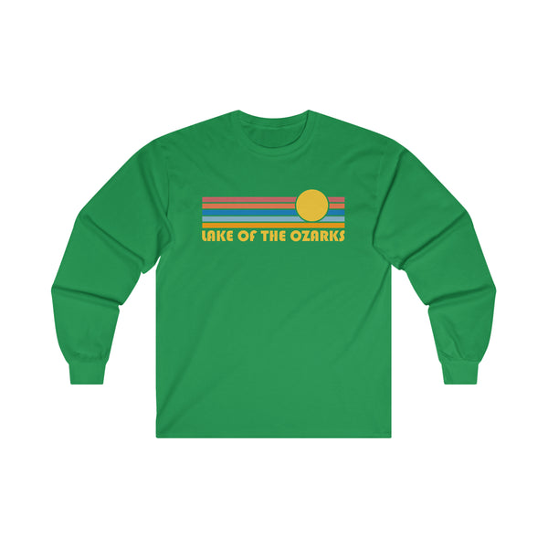 Lake of the Ozarks, Missouri Long Sleeve Shirt - Retro Unisex Shirt