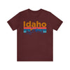 Idaho T-Shirt - Mountain Sunset Unisex Idaho Shirt