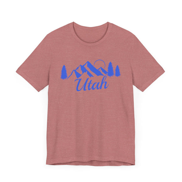 Utah T-Shirt - Retro Mountain Unisex Utah Shirt