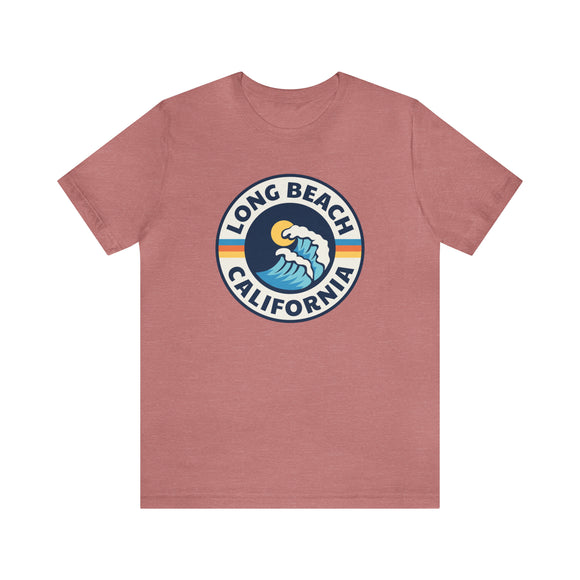 Long Beach, California T-Shirt - Retro Unisex Long Beach Shirt