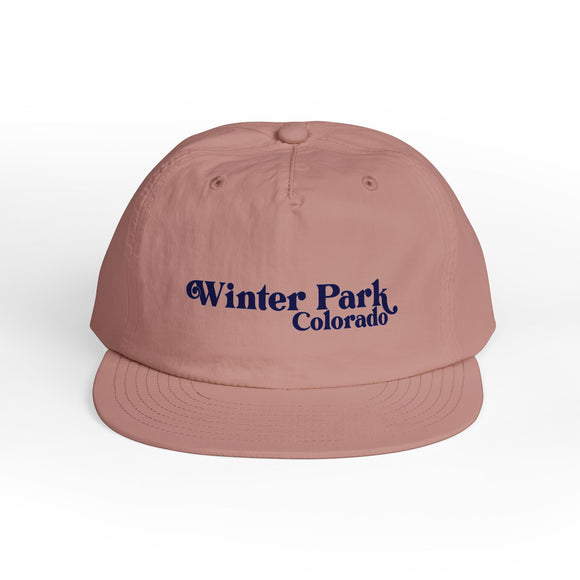 Winter Park, Colorado Retro Surf Cap
