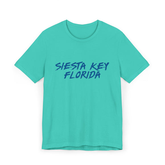 Siesta Key T-Shirt | 100% Cotton Retro Florida Tee