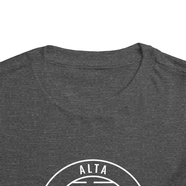 Alta, Utah Toddler T-Shirt - Retro Mountain Toddler Alta Shirt