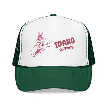 Buy kelly-white-kelly Idaho Ski Bunny Foam Trucker Hat