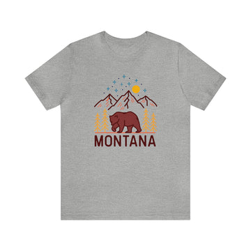 Montana T-Shirt - Retro Unisex Montana Shirt - 0