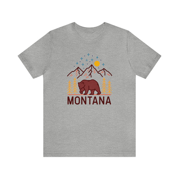 Montana T-Shirt - Retro Unisex Montana Shirt