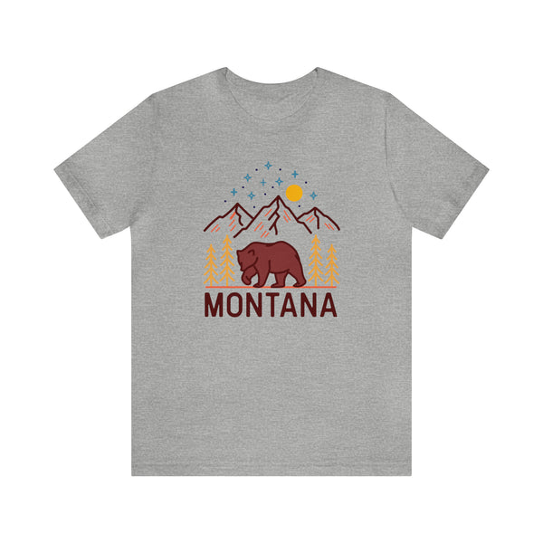 Montana T-Shirt - Retro Unisex Montana Shirt