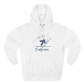 Premium California Vintage Snow Ski Hoodie