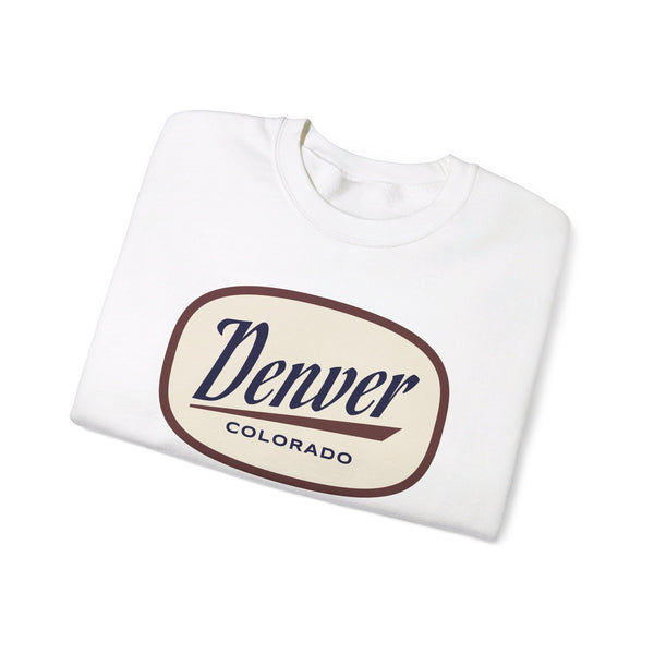 Denver, Colorado Sweatshirt - Unisex Retro Crewneck Denver Sweatshirt
