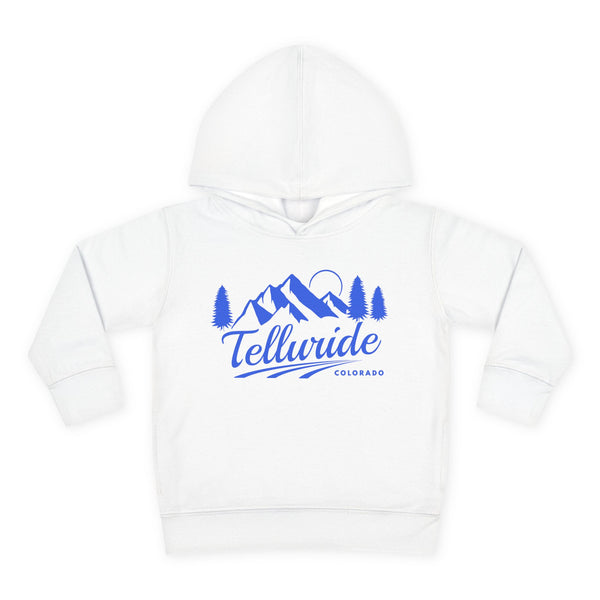 Telluride, Colorado Toddler Hoodie - Unisex Mountain Telluride Pullover Sweatshirt, Kids Hooded Jumper, Colorado Souvenir