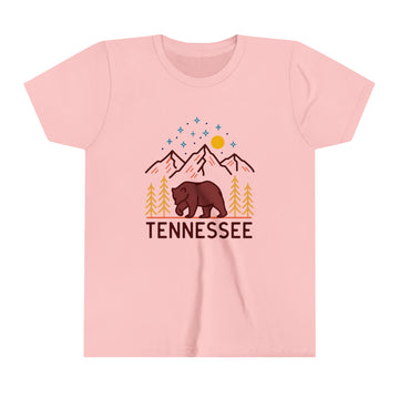 Tennessee Youth T-Shirt - Unisex Kids Tennessee Shirt - 0