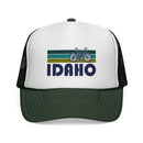 Idaho Retro Bike Trucker Hat - Vintage Style Idaho Cap-3