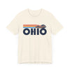 Ohio T Shirt - Retro Jetski PWC Graphic Ohio Tee