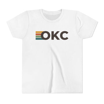 Oklahoma City, Oklahoma Youth Tee - OKC T Shirt - 0