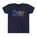 Salt Lake City, Utah Youth Graphic Tee - Kids Salt Lake City T Shirt-5