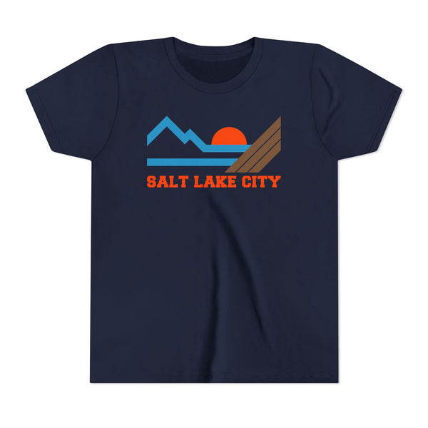 Salt Lake City, Utah Youth Graphic Tee - Kids Salt Lake City T Shirt