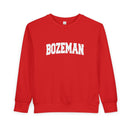 Bozeman, Montana Toddler Sweatshirt - Bozeman Toddler Crewneck Sweatshirt-6