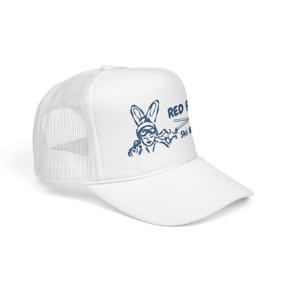Red River, New Mexico Ski Bunny Trucker Hat