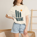 Maine T Shirt, Comfort Colors Cotton 100% Cotton Trees Tee-8