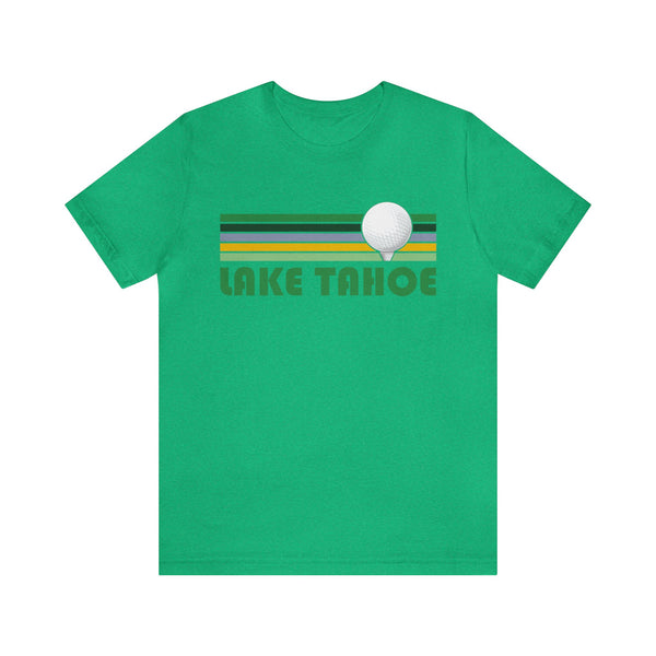 Golf Lake Tahoe, California T-Shirt - Retro Golf Unisex Lake Tahoe Shirt