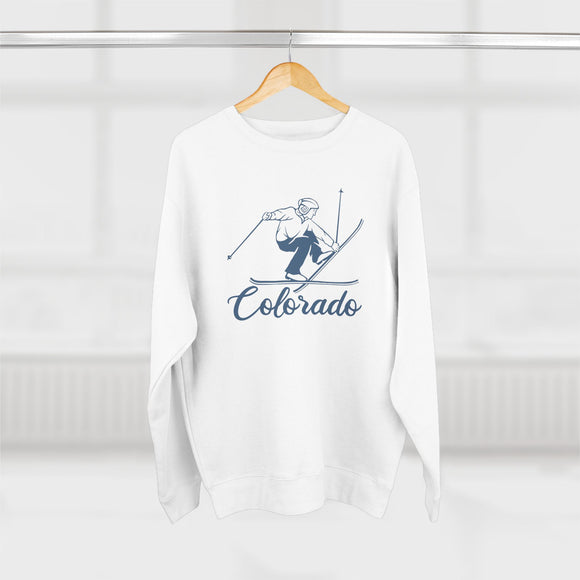 Premium Colorado Vintage Snow Ski Sweatshirt