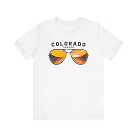 Colorado T Shirt - Sunglasses Lake Graphic Colorado Tee