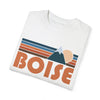 Boise, Idaho Graphic Tee, Comfort Colors Retro Unisex Boise T shirt, Mountain Adventure Shirt