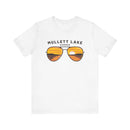 Mullett Lake, Michigan T Shirt - Sunglasses Lake Graphic Tee-1