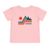 Steamboat, Colorado Toddler T-Shirt - Retro Palm Tree Toddler Steamboat Shirt