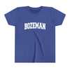 Bozeman, Montana Youth Graphic Tee - Kids Bozeman T Shirt