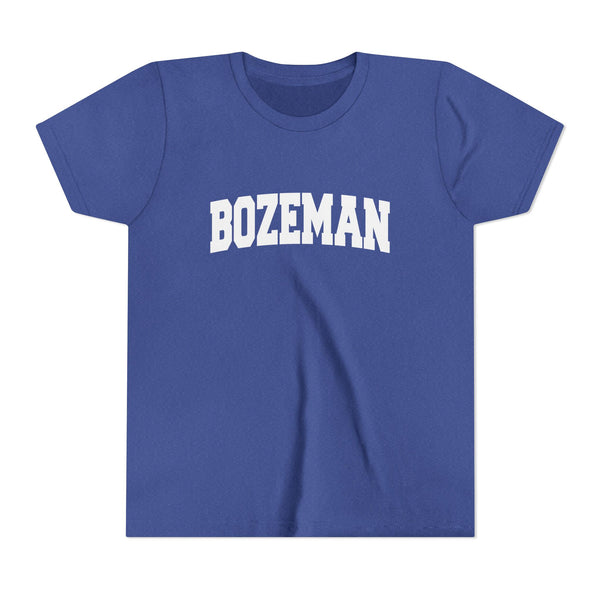 Bozeman, Montana Youth Graphic Tee - Kids Bozeman T Shirt