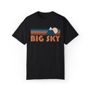 Big Sky, California Graphic Tee, Comfort Colors Retro Unisex Big Sky T shirt, Mountain Adventure Shirt-7