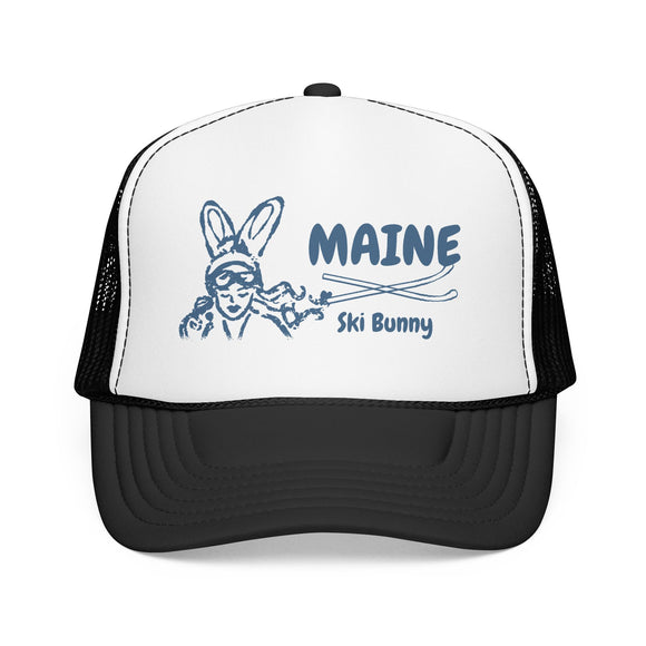 Maine Ski Bunny Trucker Hat