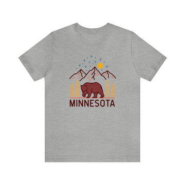 Minnesota T-Shirt - Retro Unisex Minnesota Shirt - 0