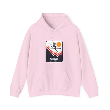 Buy light-pink Stowe, Vermont Hoodie - Unisex Snow Ski Jump Stowe Hoodie Sweatshirt