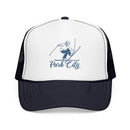 Kids Park City, Utah Snow Ski Trucker Hat - Youth Snapback