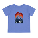 Utah Toddler T-Shirt - Retro Palm Tree Unisex Toddler Utah Shirt-3