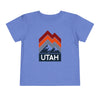 Utah Toddler T-Shirt - Retro Palm Tree Unisex Toddler Utah Shirt