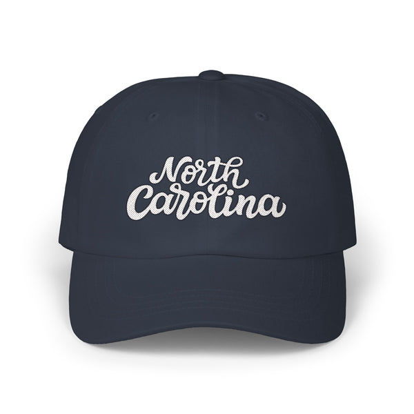 North Carolina Dad Hat - Embroidered North Carolina Classic Dad Cap