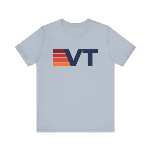 Vermont Retro Stripes T-Shirt | Vermont State Tee