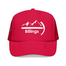 Billings, Montana Trucker Hat - Foam Billings Cap-3
