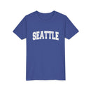 Seattle, Washington Youth Graphic Tee - Kids Seattle T Shirt-13
