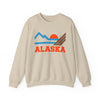 Alaska Sweatshirt - Mountain Alaska Crewneck Sweatshirt