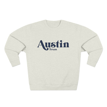 Buy oatmeal-heather Premium Austin, Texas Sweatshirt