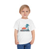 Carmel by the Sea, California Toddler T-Shirt - Retro Palm Tree Toddler Carmel by the Sea Shirt